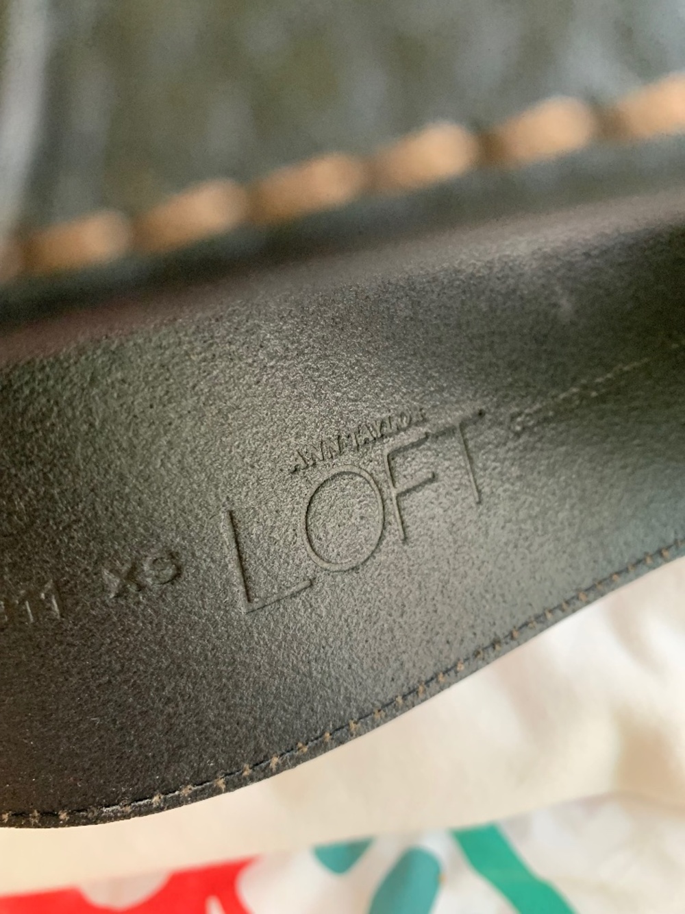 Ann Taylor Loft Wide Double Buckle Belt - Picture 5 of 11